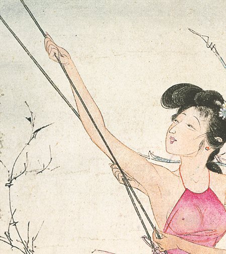 翔安-胡也佛的仕女画和最知名的金瓶梅秘戏图
